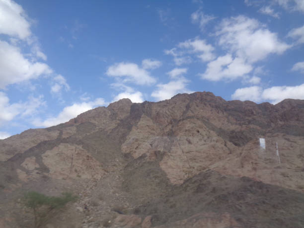 The red dessert in jordan at summer