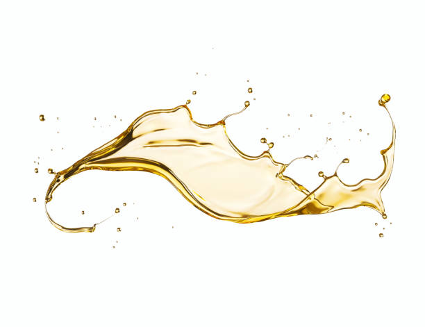 olive or engine oil splash - lubrication imagens e fotografias de stock