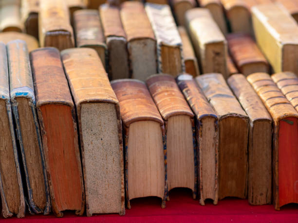 istock old book in a flea market 1194491677