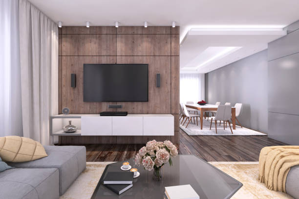 istock Modern living room interior 1194491687