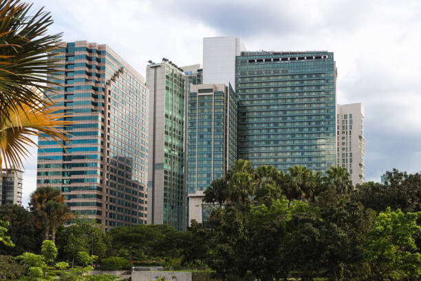 istock multi-storey modern office buildings in Kuala Lumpur, Malaysia 1194501471