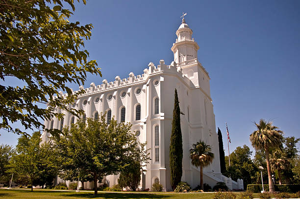 istock St. George's Mormon Temple 119450208