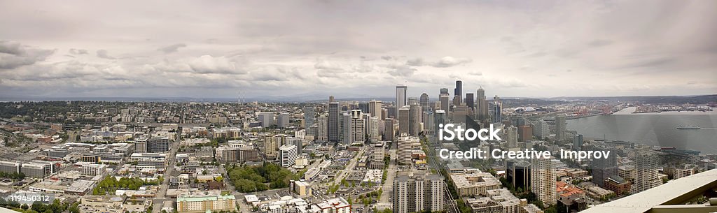 La ville de Seattle, dans l'État de Washington - Photo de Large libre de droits