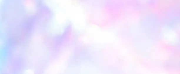 Photo of Light and beautiful blurred abstract holographic background.