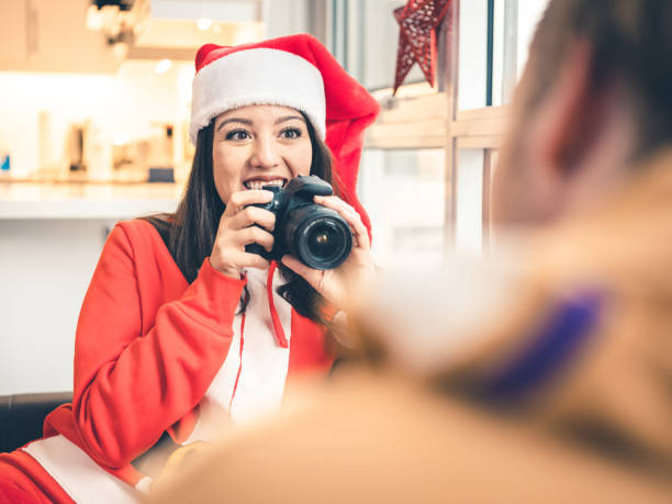 istock Millennial Christmas party 1194515859