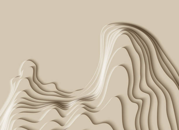 istock Mountain hiking. Map line of topography. Vector abstract topographic map concept with space for your copy. 3D Cartography concep background. Map mockup infographics. Sale background. Wavy backdrop 1194519762