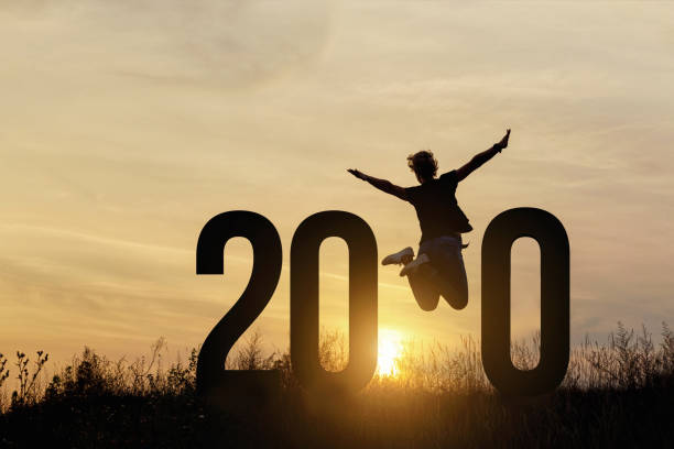 istock Freedom Silhouette woman and 2019 . 1194521408