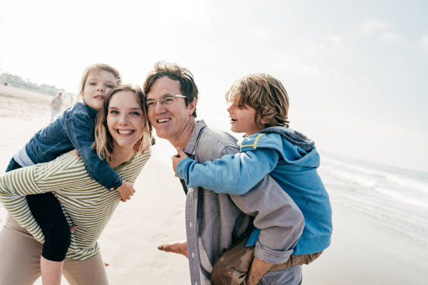 istock Family with two kids 1194523638
