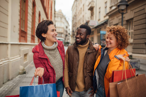 istock Young people are having fun in the city 1194525552
