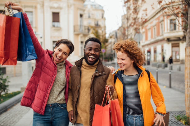 istock Young people are having fun in the city 1194525574