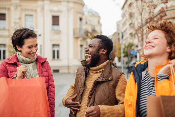 istock Young people are having fun in the city 1194525627