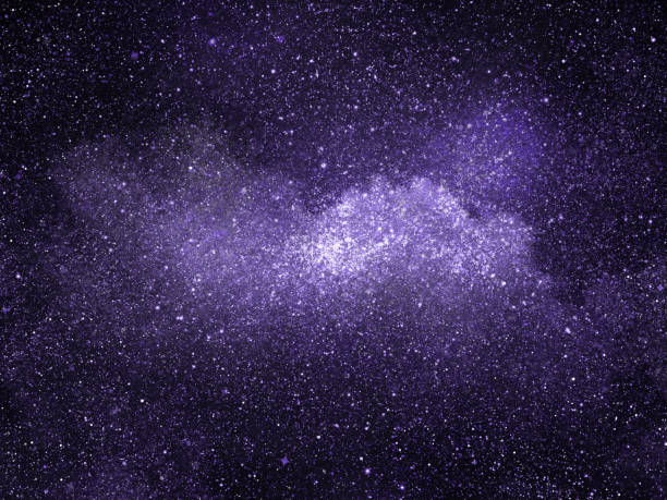 istock Night sky with stars as background 1194530189