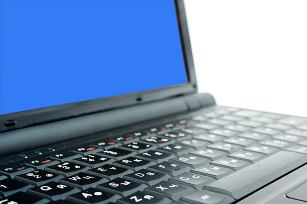 istock Keyboard of notebook closeup 119453221