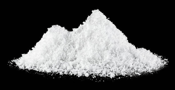 istock Snowy hills - White snow on a black background. 1194533779