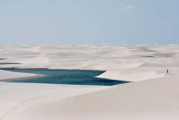 istock Sand Dunes On The Beach In Barreirinhas,Brazil 1194534108