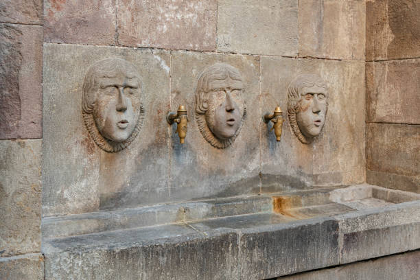 istock Public Drinking Fountain, Barcelona, Spain. 1194535550