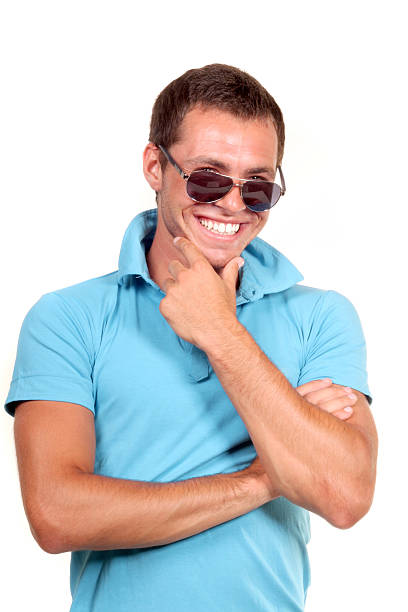 istock Young smiling man in sunglasses 119453627