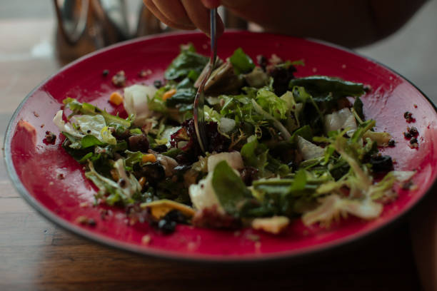 istock Vegetarian Salad in the Restaurant 1194543952
