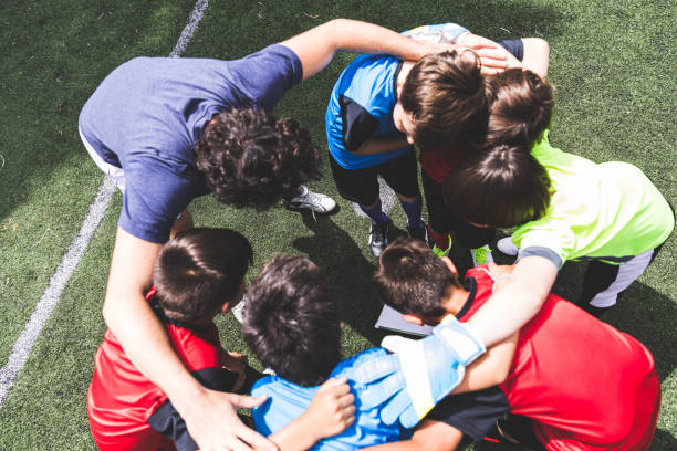 istock Young players concentration before the match day 1194550069