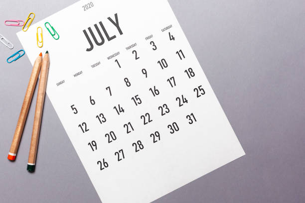 istock July 2020 simple calendar 1194555159