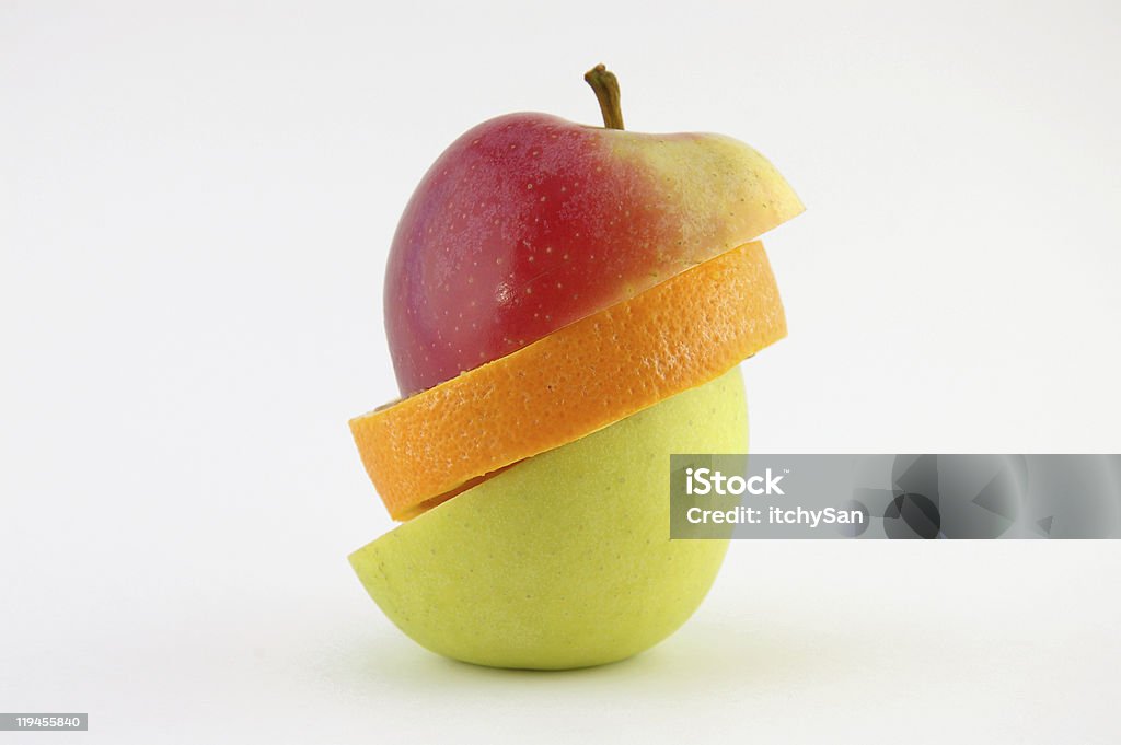 건강한 단계: 사과나무-오랑주-사과나무 - 로열티 프리 0명 스톡 사진