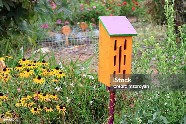 Casa De Las Mariposas Foto de stock y más banco de imágenes de Casita de pájaros - Casita de pájaros, Flor, Jardín privado