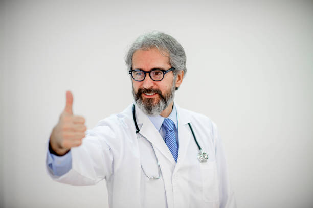 istock Senior male doctor 1194575061