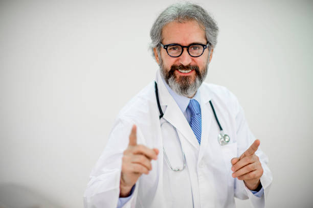 istock Senior male doctor 1194575117