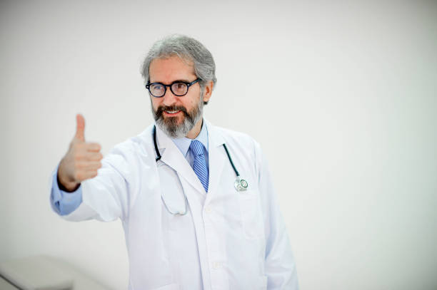 istock Senior male doctor 1194576378