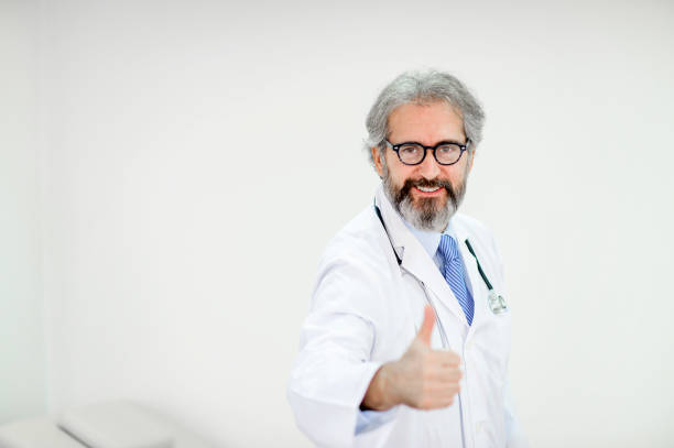 istock Senior male doctor 1194576393