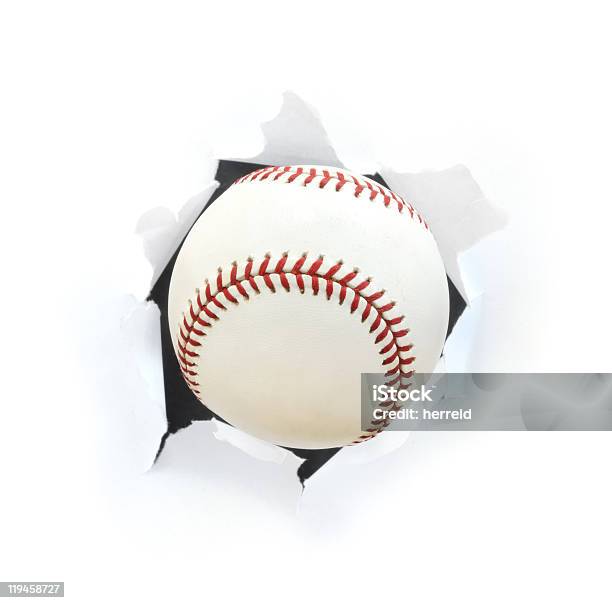 야구공 버스팅 하지만 호울 야구에 대한 스톡 사진 및 기타 이미지 - 야구, 야구공, 날기