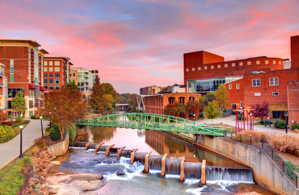 istock Greenville, South Carolina Waterfront 1194590218