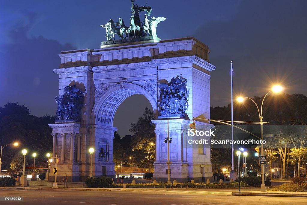 Grand Army Plaza - Foto de stock de Parque de Prospect royalty-free