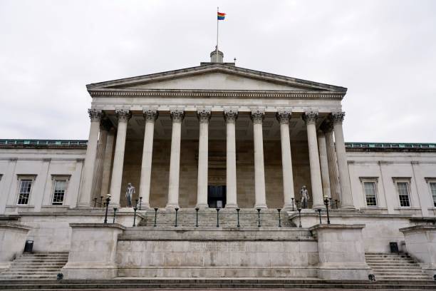 UCL Art Museum in University College London. London, UK - 25 June 2019: Landscape of the UCL Art Museum in University College London. university of london photos stock pictures, royalty-free photos & images