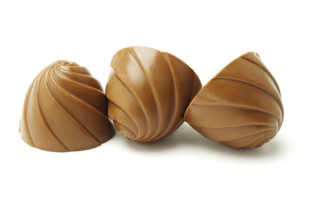 istock Three chocolate candies in a row 119460483