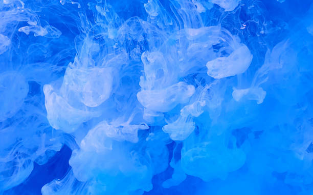 istock Icy blue marine abstract background. Stylish modern technology background. 1194610867