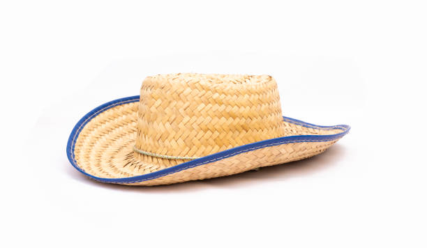 istock Summer hat isolated on the white background, holiday concept 1194622047