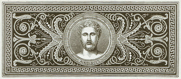 istock Alcibiades (probably 451-404 BC), Athenian statesman, wood engraving, published 1882 119462429