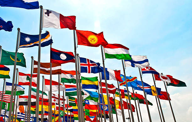 istock The flags of each country 119463074
