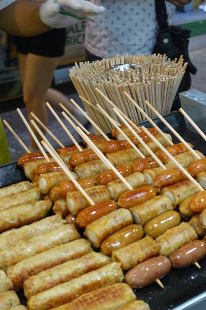 istock sausages Myeong-dong 1194635255