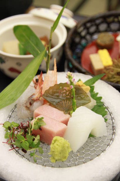 istock High angle shot of the sashimi 1194639003