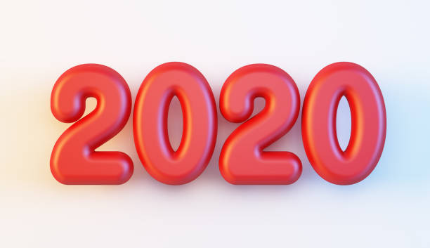 istock 2020 Happy new year creative design background or greeting card 1194639113