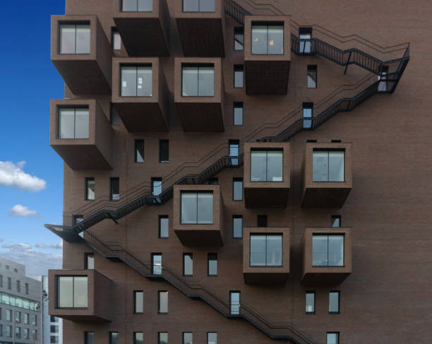 Modern urban stone jungle