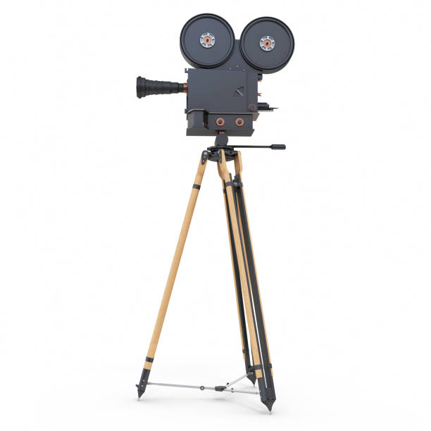 istock Old-new concept camera 3D rendering isolated on white background stock photo 1194650348