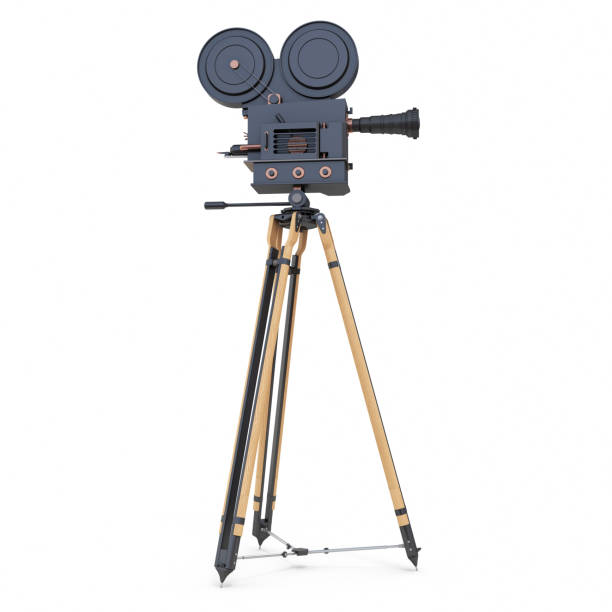 istock Old-new concept camera 3D rendering isolated on white background stock photo 1194650382