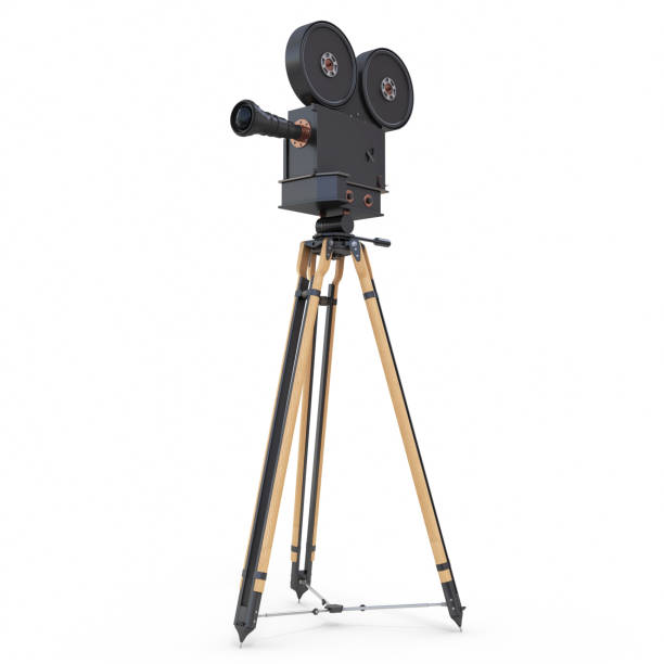 istock Old-new concept camera 3D rendering isolated on white background stock photo 1194650383