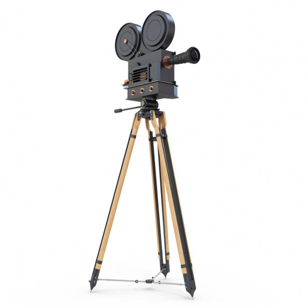 istock Old-new concept camera 3D rendering isolated on white background stock photo 1194650393