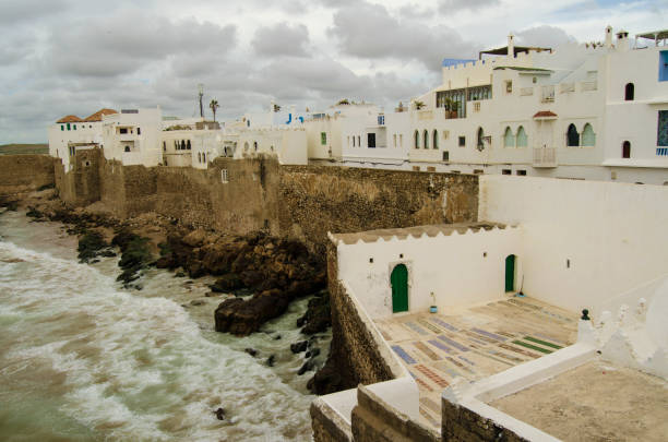 istock Asilah village with sea 1194653009