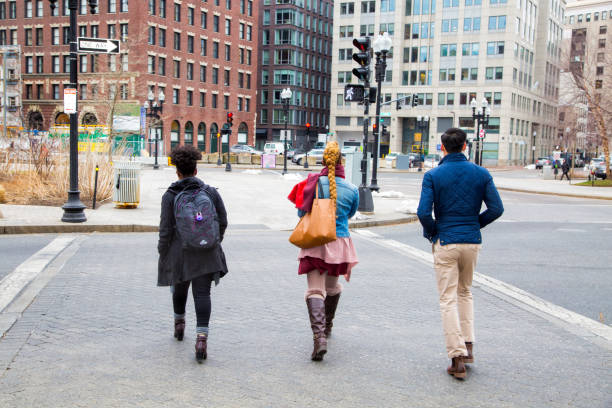 istock Mixed group of people in Boston 1194656511