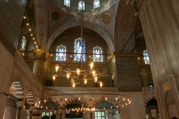istock Hagia Sophia and its lamps 1194656964